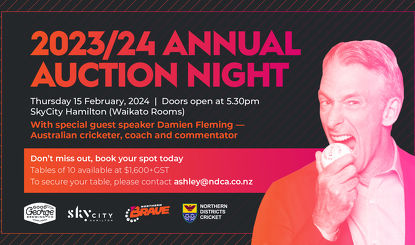 ANNUAL AUCTION NIGHT WITH DAMIEN FLEMING